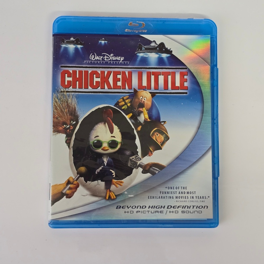 Chicken Little Blu-ray Animated Family Movie Comedy Disney